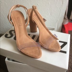 Schutz Geisy nude heels